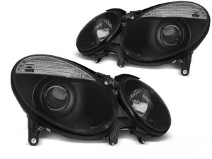 Koplampen | geschikt voor Mercedes-Benz E-klasse W211 2006-2009 | Projector-zwart