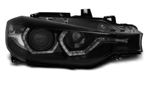Koplampen Angel Eyes | geschikt voor BMW 3-serie F30 / F31 2011-2015 | LED DRL Angel Eyes -zwart