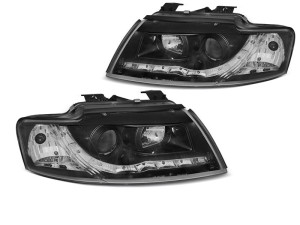 Koplampen | geschikt voor Audi | A4 Cabriolet 02-05 2d cab. 8H | B6 | LED | zwart
