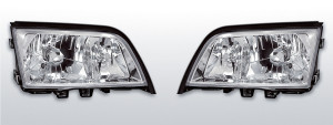 Koplampen | Mercedes C-Klasse W202 1993-2000 | chroom