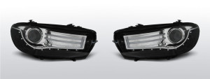 Koplampen | geschikt voor Volkswagen Scirocco 2008-2014 | zwart