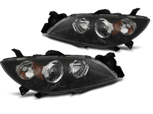 Koplampen | geschikt voor Mazda | 3 Sedan 03-06 4d sed. / 3 Sedan 06-09 4d sed. | XENON | zwart