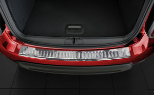 Achterbumperbeschermer | Fiat 500X 2014-2018 | RVS zilver