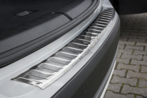 MAX6 Geborsteld RVS Achterbumperbeschermer compatibel met BMW X1 F48