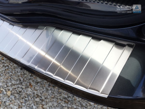 Achterbumperbeschermer | geschikt voor Ford Mondeo MK5 Turnier 2014- | RVS zilver