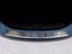 Achterbumperbeschermer | geschikt voor Hyundai i40 CW 2011-2014, FL 2014- | RVS zilver