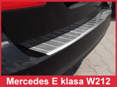 Achterbumperbeschermer | Mercedes E-Klasse W212. T Model 2009-2013
