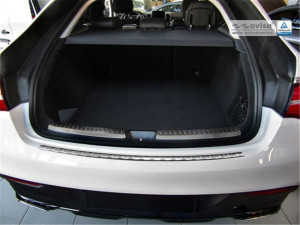 Achterbumperbeschermer | Mercedes GLE-Klasse coupé 2015- | geprofileerd/ribben
