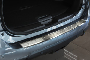 Achterbumperbeschermer | Nissan X-Trail III 2014- | RVS zilver