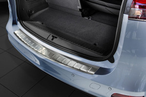 Achterbumperbeschermer | geschikt voor Opel Zafira Tourer 2012- | profiled/ribs | RVS