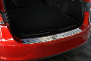 Achterbumperbeschermer | geschikt voor Seat Leon III (5F) ST 2013- | RVS