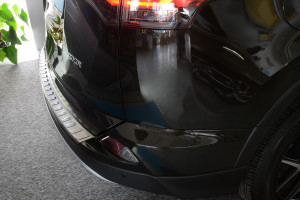 Achterbumperbeschermer | geschikt voor Toyota RAV4 IV 2015-2019 | RVS zilver