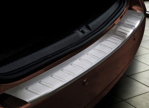Achterbumperbeschermer | geschikt voor Volkswagen Touran 3 2010-2015 RVS geprofileerd