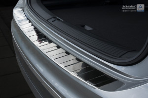 Achterbumperbeschermer | geschikt voor Volkswagen | Tiguan 16- 5d suv. / Tiguan Allspace 17- 5d suv. | RVS rvs zilver