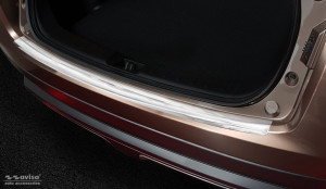 Achterbumperbeschermer | geschikt voor Mitsubishi | Eclipse Cross 17-21 5d suv. / Eclipse Cross 21- 5d suv. | RVS chroom