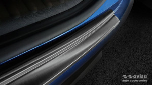 Achterbumperbeschermer | Kia | XCeed 19- 5d suv. | RVS zwart