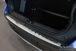 Achterbumperbeschermer | Hyundai | Bayon 21- 5d hat. | RVS | rvs zilver