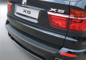 Achterbumper Beschermer | geschikt voor BMW X5 2007-2013 | ABS Kunststof | zwart