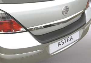 Achterbumper Beschermer | geschikt voor Opel Astra H 5-deurs 2003-2009 excl. OPC | ABS Kunststof | zwart
