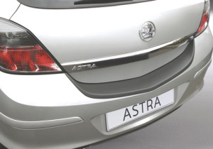 Achterbumper Beschermer | geschikt voor Opel Astra H 3-deurs 2005-2011 excl. OPC | ABS Kunststof | zwart