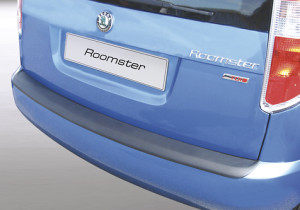 Achterbumper Beschermer | geschikt voor Skoda Roomster 2006-2015 | ABS Kunststof | zwart