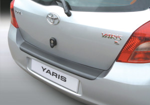 Achterbumper Beschermer | geschikt voor Toyota Yaris II 2006-2009 | ABS Kunststof | zwart