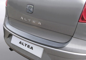 Achterbumper Beschermer | geschikt voor Seat Altea 2004-2009 excl. FR | ABS Kunststof | zwart
