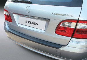 Achterbumper Beschermer | geschikt voor Mercedes-Benz E-Klasse Estate W211 2003-2009 | ABS Kunststof | zwart