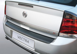 Achterbumper Beschermer | geschikt voor Opel Vectra C 4/5-deurs 2002-2009 | ABS Kunststof | zwart