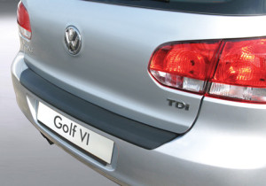 Achterbumper Beschermer | geschikt voor Volkswagen Golf VI (3/5-deurs) 2008-2012 | ABS Kunststof | zwart