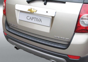 Achterbumper Beschermer | geschikt voor Chevrolet Captiva 4x4 2006-2013 | ABS Kunststof | zwart