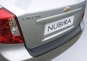 Achterbumper Beschermer | geschikt voor Chevrolet/Daewoo Lacetti/Nubira Sedan 2003- | ABS Kunststof | zwart