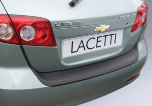 Achterbumper Beschermer | geschikt voor Chevrolet/Daewoo Lacetti 5-deurs 2004- | ABS Kunststof | zwart