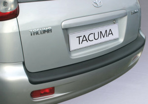 Achterbumper Beschermer | geschikt voor Chevrolet/Daewoo Tacuma 5-deurs 2001-2009 | ABS Kunststof | zwart