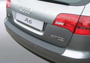 Achterbumper Beschermer | Audi A6 Avant/AllRoad/S-Line 2004-2011 excl. S6/RS6 | ABS Kunststof | zwart