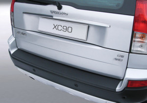 Achterbumper Beschermer | geschikt voor Volvo XC90 2006-2014 (voor gespoten bumpers) | ABS Kunststof | zwart