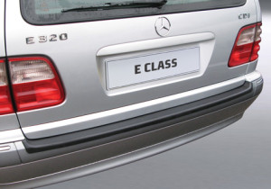 Achterbumper Beschermer | Mercedes-Benz E-Klasse Estate W210 2000-2002 | ABS Kunststof | zwart