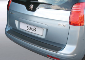 Achterbumper Beschermer | geschikt voor Peugeot 5008 2009-2016 | ABS Kunststof | zwart