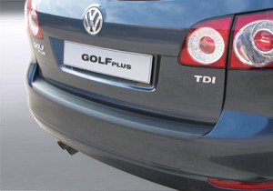 Achterbumper Beschermer | Volkswagen Golf VI Plus 2009- | ABS Kunststof | zwart