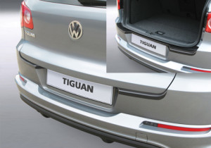 Achterbumper Beschermer | geschikt voor Volkswagen Tiguan 2007-2016 | ABS Kunststof | zwart