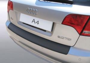 Achterbumper Beschermer | geschikt voor Audi A4 B7 Avant/S-Line 2004-2008 (excl. S4/R4) | ABS Kunststof | zwart