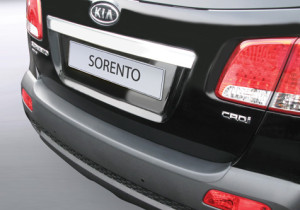 Achterbumper Beschermer | geschikt voor Kia Sorento 4x4 2009-2012 | ABS Kunststof | zwart