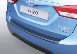 Achterbumper Beschermer | Hyundai ix20 2010-2019 | ABS Kunststof | zwart