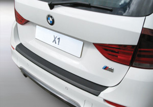 Achterbumper Beschermer | BMW X1 E84 2009-2015 'M-Sport' | ABS Kunststof | zwart
