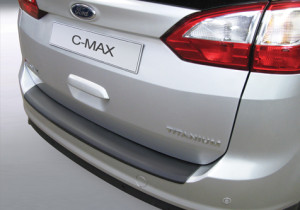 Achterbumper Beschermer | Ford Grand C-Max 2010-2015 | ABS Kunststof | zwart
