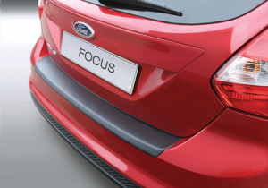 Achterbumper Beschermer | geschikt voor Ford Focus 5-deurs 2011-2014 | ABS Kunststof | zwart
