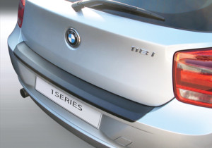 Achterbumper Beschermer | BMW 1-Serie F20/F21 3/5-deurs 2011-2015 | ABS Kunststof | zwart