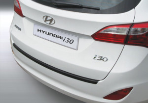 Achterbumper Beschermer | geschikt voor Hyundai i30 Tourer 2012-2015 | ABS Kunststof | zwart