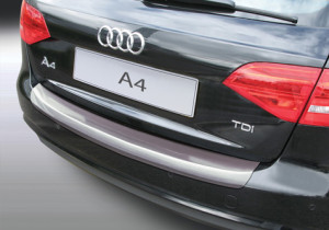 Achterbumper Beschermer | geschikt voor Audi A4 Avant 2012-2015 (excl. S4) | ABS Kunststof | zwart