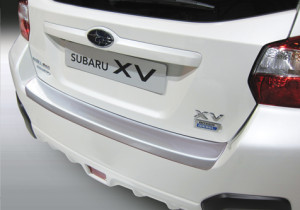 Achterbumper Beschermer | geschikt voor Subaru XV 2012-2015 | ABS Kunststof | zwart